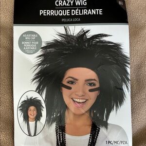 Crazy Wig Black Hairpiece